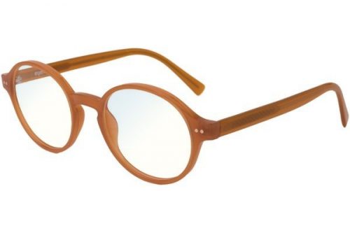 eyerim collection Orion Shiny Crystal Brown Screen Glasses - ONE SIZE (47) eyerim collection