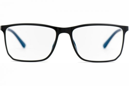 eyerim collection Propus Shiny Solid Black Screen Glasses - ONE SIZE (53) eyerim collection