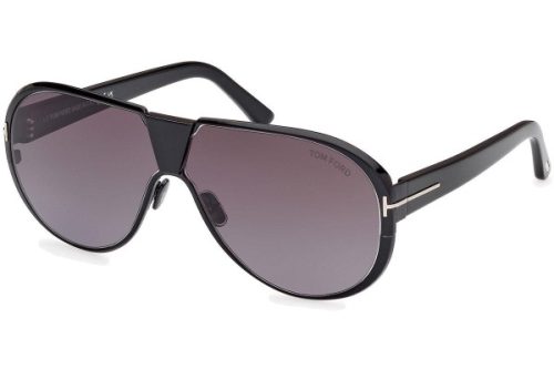 Tom Ford Vincenzo FT1072 01B - ONE SIZE (64) Tom Ford